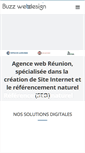 Mobile Screenshot of buzz-webdesign.com